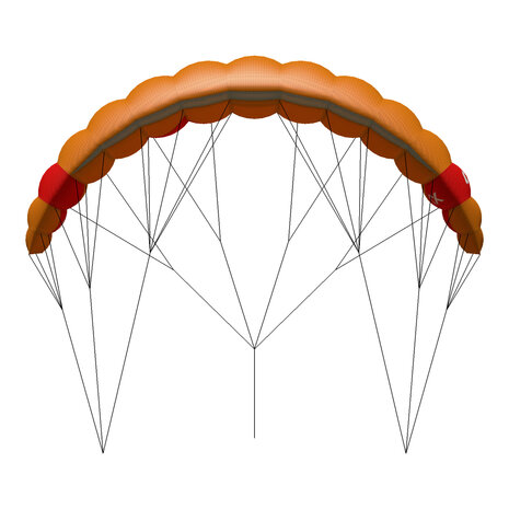 Crosskites Pro Impulse TR 2.0 Orange - matras / stuntvlieger