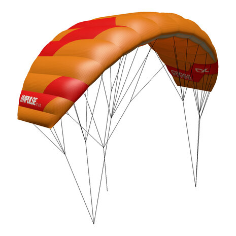 Crosskites Pro Impulse TR 2.0 Orange - matras / stuntvlieger