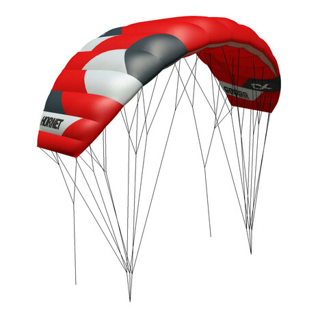 Crosskites Pro Hornet 3m Red (handles) - Vierlijnsvlieger