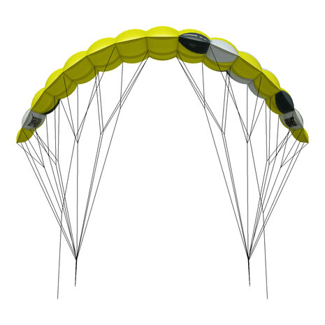 Crosskites Pro Hornet 4m Yellow (handles) - Vierlijnsvlieger