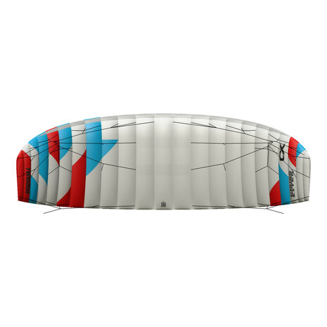 Crosskites Pro Twister 3.0 Aqua/red (handles) - Vierlijnsvlieger