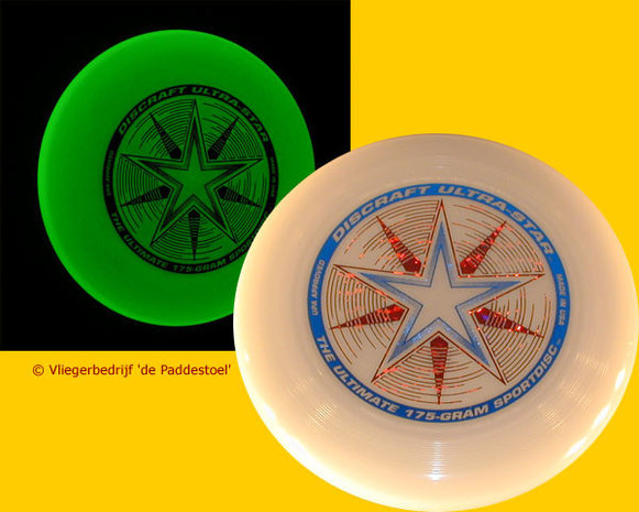 Discraft Discraft Ultra Star Night Glow Frisbee 175 gram