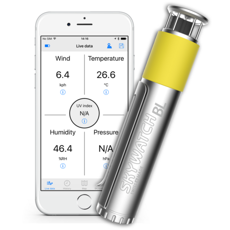 Skywatch BL 300 windmeter Bluetooth 