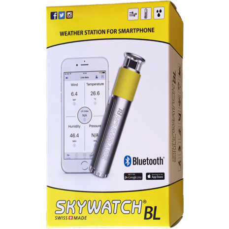 Skywatch BL 300 windmeter Bluetooth 